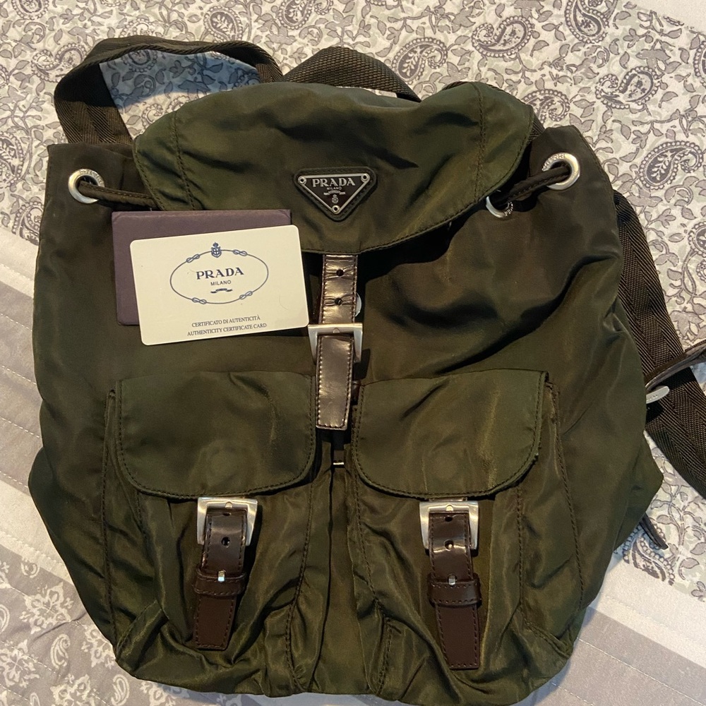 Prada Tessuto Backpack